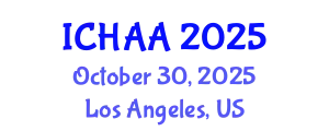 International Conference on Healthy and Active Aging (ICHAA) October 30, 2025 - Los Angeles, United States
