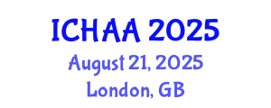 International Conference on Healthy and Active Aging (ICHAA) August 21, 2025 - London, United Kingdom