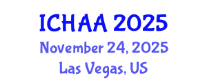 International Conference on Healthy and Active Aging (ICHAA) November 24, 2025 - Las Vegas, United States