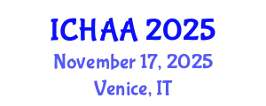 International Conference on Healthy and Active Aging (ICHAA) November 17, 2025 - Venice, Italy
