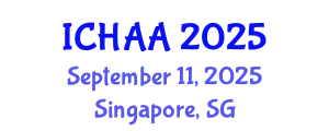 International Conference on Healthy and Active Aging (ICHAA) September 11, 2025 - Singapore, Singapore