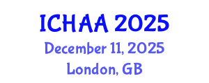 International Conference on Healthy and Active Aging (ICHAA) December 11, 2025 - London, United Kingdom