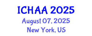 International Conference on Healthy and Active Aging (ICHAA) August 07, 2025 - New York, United States