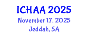 International Conference on Healthy and Active Aging (ICHAA) November 17, 2025 - Jeddah, Saudi Arabia