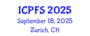 International Conference on Pesticide, Fertilizer and Seed (ICPFS) September 18, 2025 - Zurich, Switzerland
