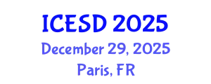 International Conference on Education, Sustainability and Development (ICESD) December 29, 2025 - Paris, France