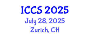 International Conference on Cyber Security (ICCS) July 28, 2025 - Zurich, Switzerland