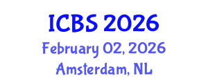 International Conference on Biomedical Sciences (ICBS) February 02, 2026 - Amsterdam, Netherlands