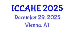International Conference on Civil, Architectural and Hydraulic Engineering (ICCAHE) December 29, 2025 - Vienna, Austria