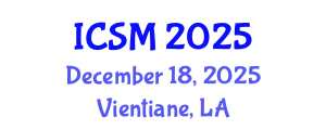 International Conference on Sport Management (ICSM) December 18, 2025 - Vientiane, Laos