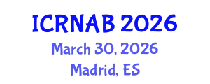 International Conference on RNA Biology (ICRNAB) March 30, 2026 - Madrid, Spain