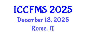 International Conference on Cinema, Film and Media Studies (ICCFMS) December 18, 2025 - Rome, Italy
