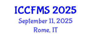 International Conference on Cinema, Film and Media Studies (ICCFMS) September 11, 2025 - Rome, Italy