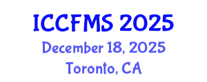 International Conference on Cinema, Film and Media Studies (ICCFMS) December 18, 2025 - Toronto, Canada
