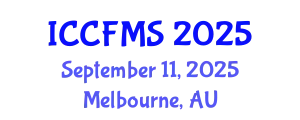 International Conference on Cinema, Film and Media Studies (ICCFMS) September 11, 2025 - Melbourne, Australia