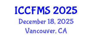 International Conference on Cinema, Film and Media Studies (ICCFMS) December 18, 2025 - Vancouver, Canada