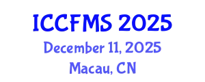 International Conference on Cinema, Film and Media Studies (ICCFMS) December 11, 2025 - Macau, China