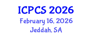 International Conference on Political and Cultural Studies (ICPCS) February 16, 2026 - Jeddah, Saudi Arabia