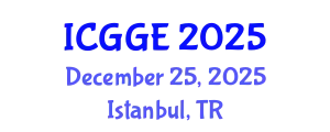 International Conference on Geotechnical and Geological Engineering (ICGGE) December 25, 2025 - Istanbul, Turkey