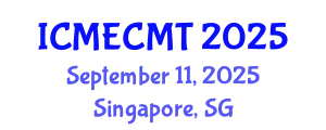 International Conference on Microlectronics, Electronic Components, Materials and Technology (ICMECMT) September 11, 2025 - Singapore, Singapore