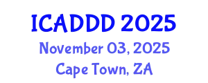 International Conference on African Diaspora for Democracy and Development (ICADDD) November 03, 2025 - Cape Town, South Africa