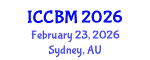 International Conference on Civil Society and Building Materials (ICCBM) February 23, 2026 - Sydney, Australia