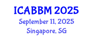 International Conference on Architecture and Bio-based Building Materials (ICABBM) September 11, 2025 - Singapore, Singapore