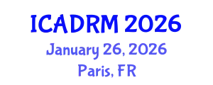 International Conference on Academic Disciplines and Research Methodology (ICADRM) January 26, 2026 - Paris, France