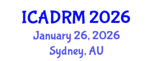 International Conference on Academic Disciplines and Research Methodology (ICADRM) January 26, 2026 - Sydney, Australia