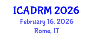 International Conference on Academic Disciplines and Research Methodology (ICADRM) February 16, 2026 - Rome, Italy