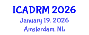 International Conference on Academic Disciplines and Research Methodology (ICADRM) January 19, 2026 - Amsterdam, Netherlands