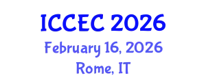 International Conference on Chemical Engineering and Chemistry (ICCEC) February 16, 2026 - Rome, Italy