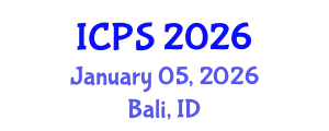 International Conference on Psychological Society (ICPS) January 05, 2026 - Bali, Indonesia