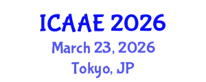 International Conference on Aeronautics and Aerospace Engineering (ICAAE) March 23, 2026 - Tokyo, Japan