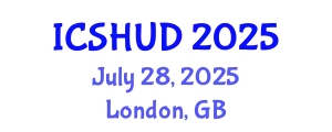 International Conference on Sustainable Housing and Urban Development (ICSHUD) July 28, 2025 - London, United Kingdom