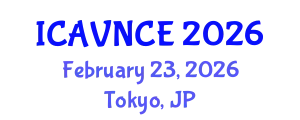 International Conference on Acoustics, Vibration and Noise Control Engineering (ICAVNCE) February 23, 2026 - Tokyo, Japan