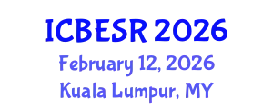 International Conference on Business Ethics and Social Responsibility (ICBESR) February 12, 2026 - Kuala Lumpur, Malaysia