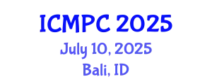 International Conference on Music Perception and Cognition (ICMPC) July 10, 2025 - Bali, Indonesia