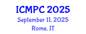 International Conference on Music Perception and Cognition (ICMPC) September 11, 2025 - Rome, Italy