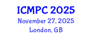 International Conference on Music Perception and Cognition (ICMPC) November 27, 2025 - London, United Kingdom