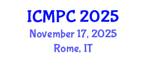 International Conference on Music Perception and Cognition (ICMPC) November 17, 2025 - Rome, Italy