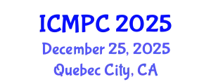 International Conference on Music Perception and Cognition (ICMPC) December 25, 2025 - Quebec City, Canada