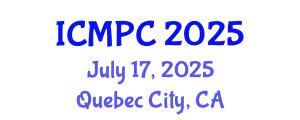 International Conference on Music Perception and Cognition (ICMPC) July 17, 2025 - Quebec City, Canada