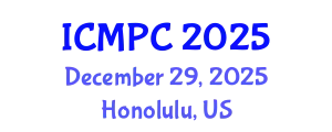 International Conference on Music Perception and Cognition (ICMPC) December 29, 2025 - Honolulu, United States