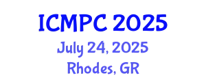 International Conference on Music Perception and Cognition (ICMPC) July 24, 2025 - Rhodes, Greece