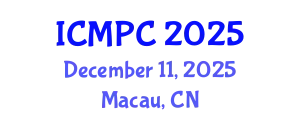 International Conference on Music Perception and Cognition (ICMPC) December 11, 2025 - Macau, China