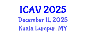 International Conference on Acoustics and Vibration (ICAV) December 11, 2025 - Kuala Lumpur, Malaysia