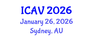 International Conference on Acoustics and Vibration (ICAV) January 26, 2026 - Sydney, Australia