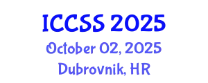 International Conference on Computational Social Science (ICCSS) October 02, 2025 - Dubrovnik, Croatia
