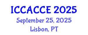 International Conference on Civil, Architectural, Structural and Constructional Engineering (ICCACCE) September 25, 2025 - Lisbon, Portugal